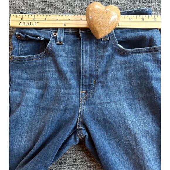 Levis 726 Flare Jeans Size 25 Womens Blue Denim Water - Picture 8 of 11